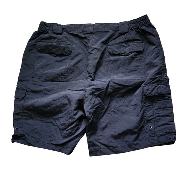 Reel Legends Navy Blue Bonefish UPF 50‎ Quick Dry Cargo Shorts Men's XL - Picture 2 of 7